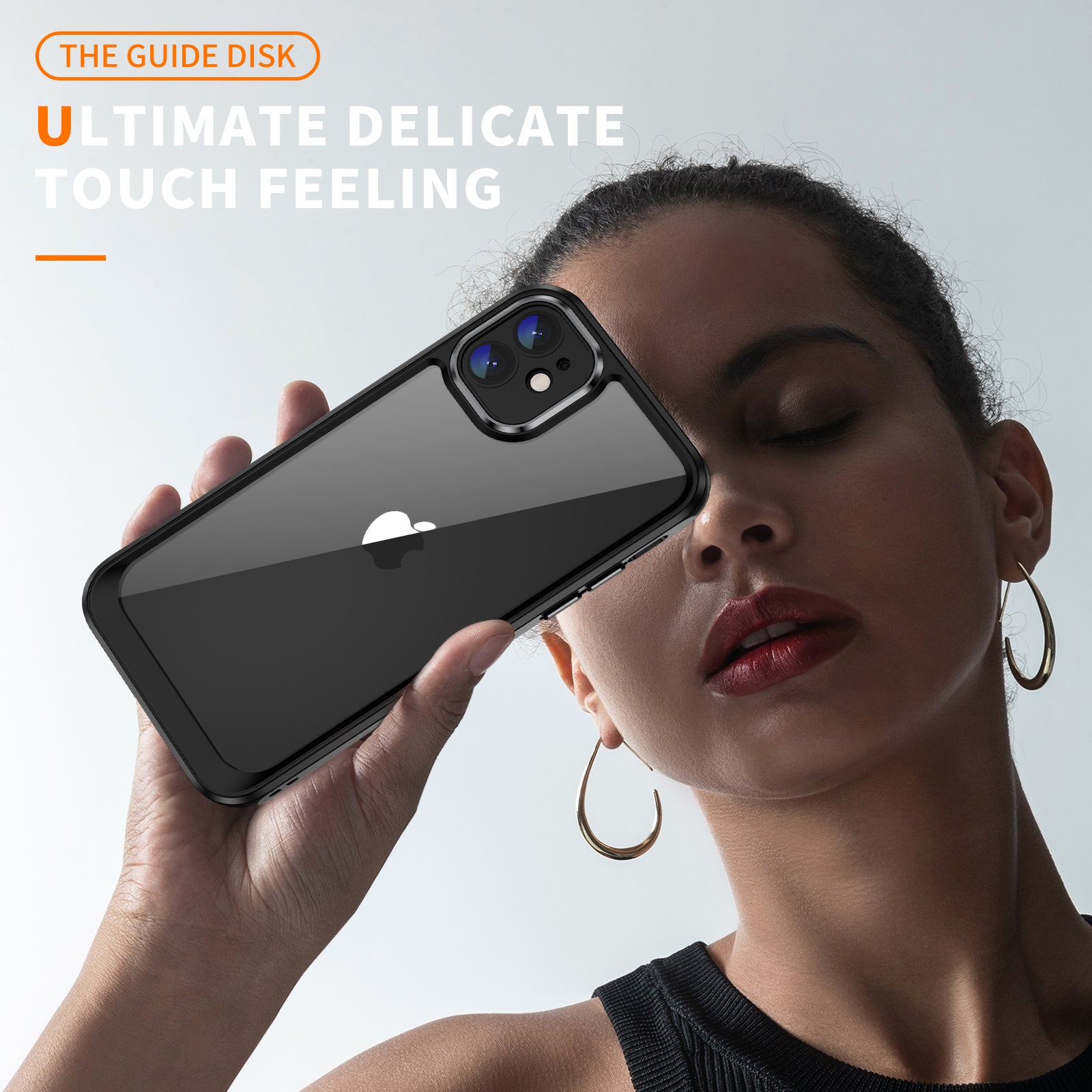For iPhone 12 Clear Phone Case TPU Frame Acrylic Back Precise Cutouts Phone Cover For iPhone 12 Clear Phone Case TPU Frame Acrylic Back Precise Cutouts Phone Cover